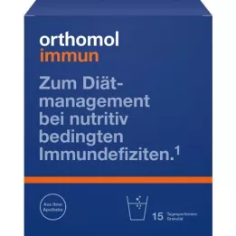 ORTHOMOL Sac de granulés immunitaires, 15 pcs