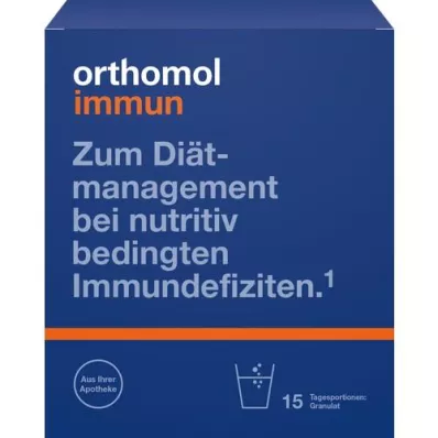 ORTHOMOL Sac de granulés immunitaires, 15 pcs ORTHOMOL Sac de granulés immunitaires, 15 pcs