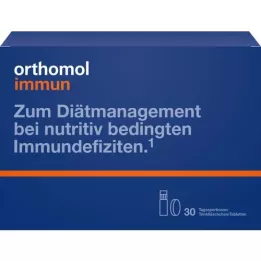 ORTHOMOL Pack combiné bouteille/comprimé immunitaire, 30 pcs
