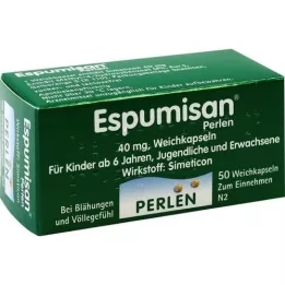 ESPUMISAN Capsules molles de perles, 50 pc