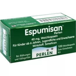 ESPUMISAN Capsules molles de perles, 100 pc