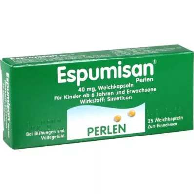 ESPUMISAN Capsules molles de perles, 25 pc ESPUMISAN Capsules molles de perles, 25 pc