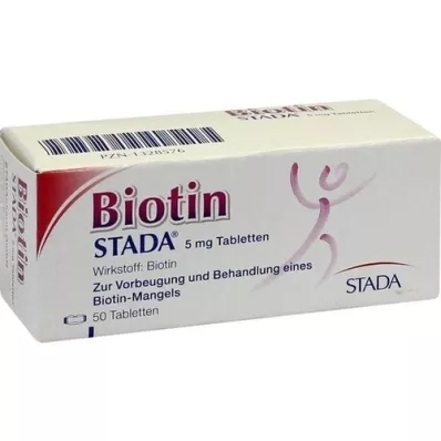BIOTIN STADA comprimés de 5 mg, 50 pc