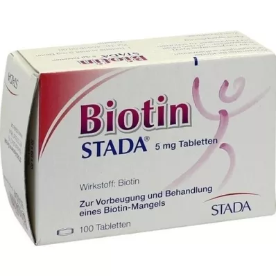 BIOTIN STADA comprimés de 5 mg, 100 pc