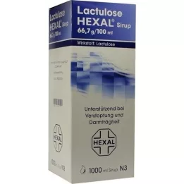 LACTULOSE Sirop Hexal, 1000 ml