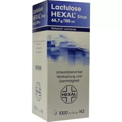 LACTULOSE Sirop Hexal, 1000 ml