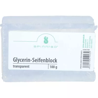 GLYCERINSEIFENBLOCK transparent, 100g