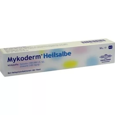 MYKODERM Pommade cicatrisante Nystatine et oxyde de zinc, 50 g