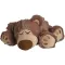 WÄRME STOFFTIER Ours endormi marron, 1 pièce