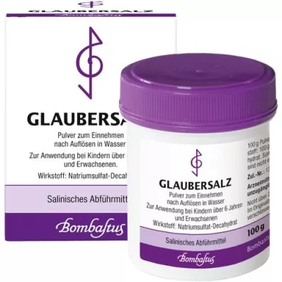 GLAUBERSALZ Poudre de sulfate de sodium, 100 g GLAUBERSALZ Poudre de sulfate de sodium, 100 g