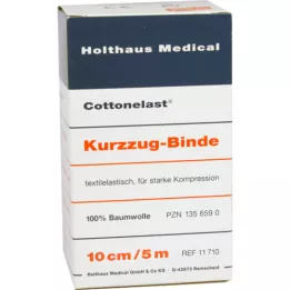 KURZZUGBINDE Coton élastique 10 cmx5 m, 1 pièce