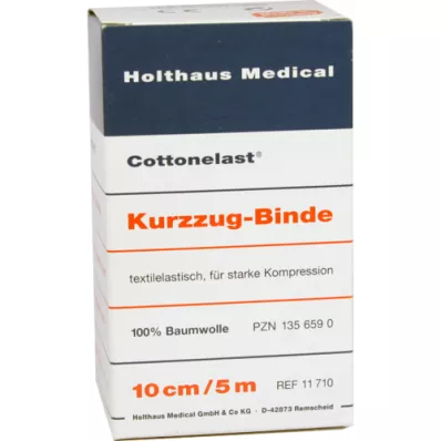 KURZZUGBINDE Coton élastique 10 cmx5 m, 1 pièce