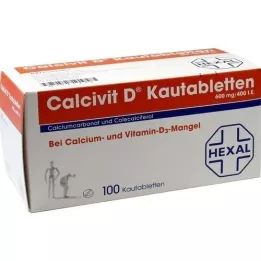 CALCIVIT D Comprimés à croquer, 100 pc