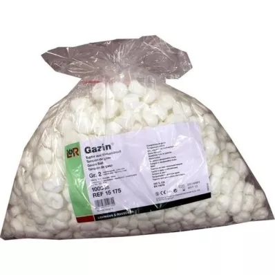 GAZIN Écouvillon taille noix, non stérile sans RK, 1000 pc