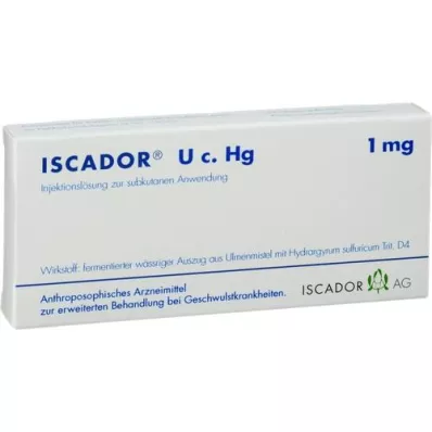 ISCADOR U c.Hg 1 mg solution injectable, 7X1 ml
