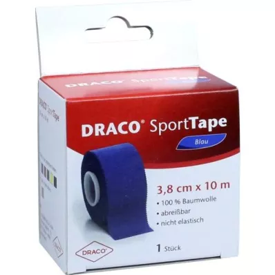 DRACO TAPEVERBAND 3,8 cmx10 m bleu, 1 pièce DRACO TAPEVERBAND 3,8 cmx10 m bleu, 1 pièce
