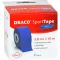 DRACO TAPEVERBAND 3,8 cmx10 m bleu, 1 pièce