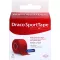 DRACO TAPEVERBAND 3,8 cmx10 m rouge, 1 pièce