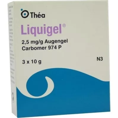 LIQUIGEL Gel pour les yeux, 3X10 g LIQUIGEL Gel pour les yeux, 3X10 g