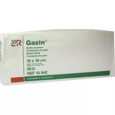 GAZIN Gaze comp. 10x10 cm opération non stérile 32 fois, 50 pc