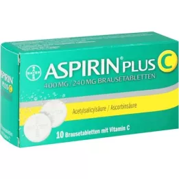 ASPIRIN plus comprimés effervescents C, 10 pc