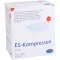 ES-KOMPRESSEN stérile 7,5x7,5 cm 8 fois, 25X2 pc