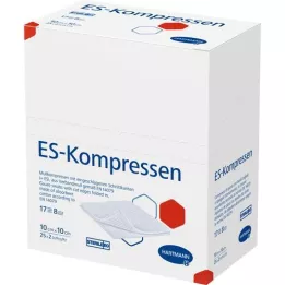 ES-KOMPRESSEN stérile 10x10 cm 8 fois, 25X2 pc