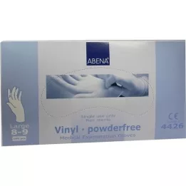 VINYL Gants non poudrés grands, 100 pièces