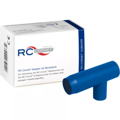 RC Adaptateur cornet avec embout pour inhalateurs, 1 pièce