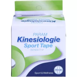 KINESIOLOGIE Ruban sport 5 cmx5 m vert, 1 pièce