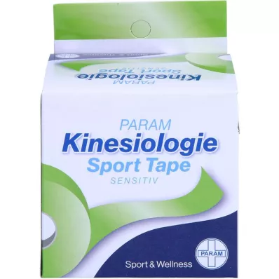 KINESIOLOGIE Ruban sport 5 cmx5 m vert, 1 pièce KINESIOLOGIE Ruban sport 5 cmx5 m vert, 1 pièce