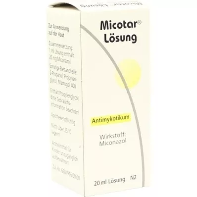 MICOTAR Solution, 20 ml MICOTAR Solution, 20 ml