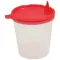 URINBECHER avec couvercle à pression, 1 pièce
