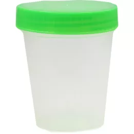 URINBECHER avec bouchon à vis emballé individuellement, 1 pièce