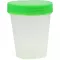 URINBECHER avec bouchon à vis emballé individuellement, 1 pièce