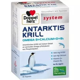 DOPPELHERZ Capsules du système Antarctique Krill, 60 pcs