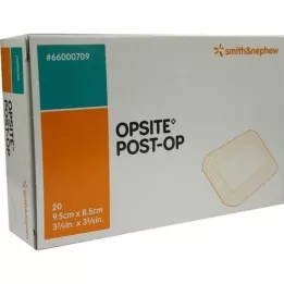 OPSITE Post-OP Bandage 8,5x9,5 cm stérile individuellement, 20X1 pc