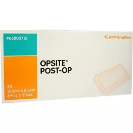 OPSITE Post-OP Bandage 8,5x15,5 cm stérile individuellement, 20X1 pc