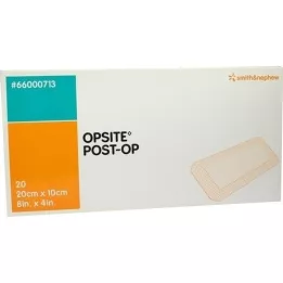 OPSITE Post-OP Bandage 10x20 cm stérile individuellement, 20X1 pc