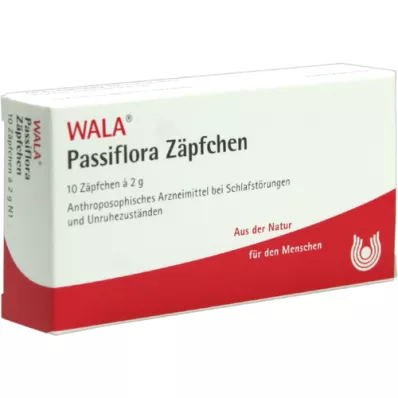 PASSIFLORA SUPPOSITOIRES, 10X2 g