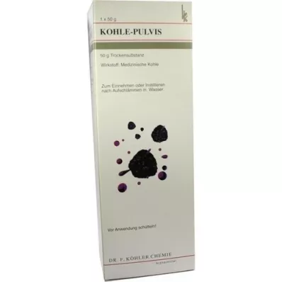 KOHLE pulvis sans sonde gastrique, 50 g KOHLE pulvis sans sonde gastrique, 50 g