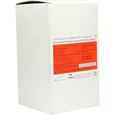 KOCHSALZLÖSUNG Solution pour perfusion à 0,9 %, 250 ml KOCHSALZLÖSUNG Solution pour perfusion à 0,9 %, 250 ml