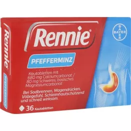RENNIE Comprimés à croquer, 36 pc