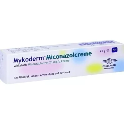 MYKODERM Crème de miconazole, 25 g MYKODERM Crème de miconazole, 25 g