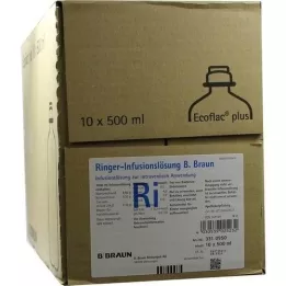 RINGER LÖSUNG B.Braun Ecoflac Plus, 10X500 ml