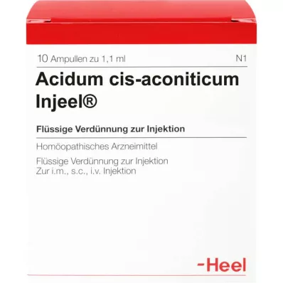 ACIDUM CIS-ampoules aconiticum Injeel, 10 pc ACIDUM CIS-ampoules aconiticum Injeel, 10 pc