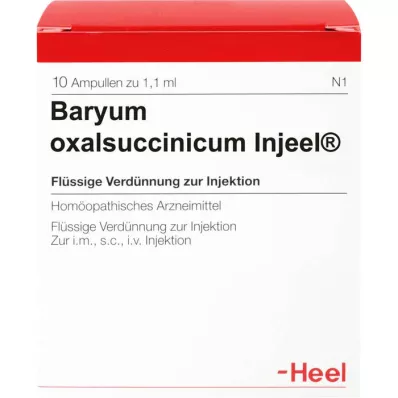 BARYUM Ampoules doxalsuccinicum Injeel, 10 pc