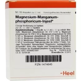MAGNESIUM MANGANUM ampoules phosphoricum Injeel, 10 pc