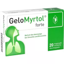 GELOMYRTOL capsules molles gastro-résistantes fortes, 20 pc