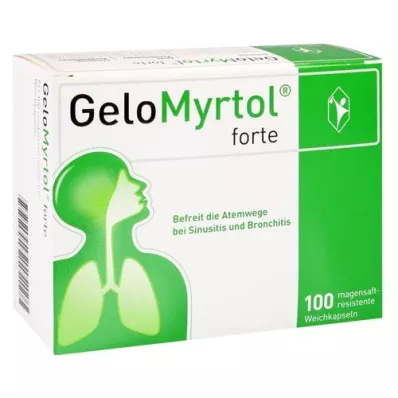 GELOMYRTOL capsules molles gastro-résistantes fortes, 100 pièces
